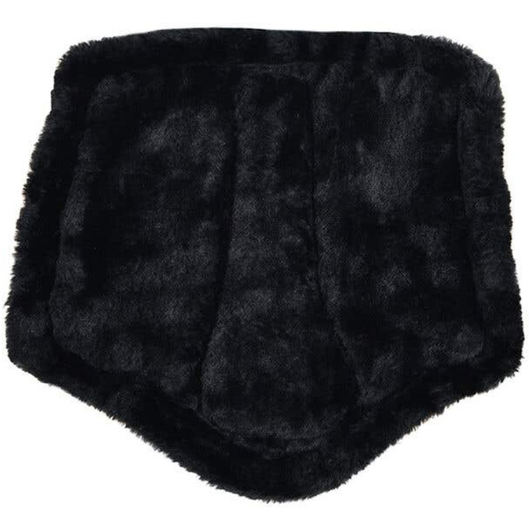 2025 Weatherbeeta Tough-Tec Comfy Fleece Brushing Boots 1027505 - Black / Black